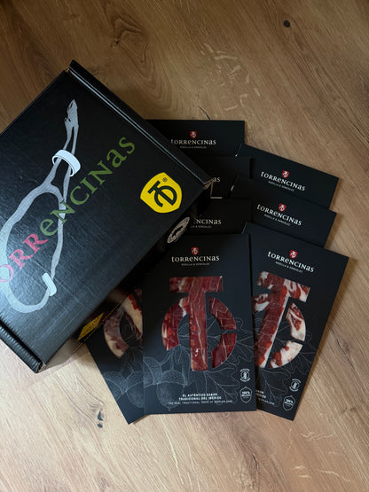 10 Sobres Jamón Bellota 100% Raza Ibérica - Pata Negra